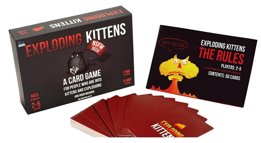 Exploding Kittens card game