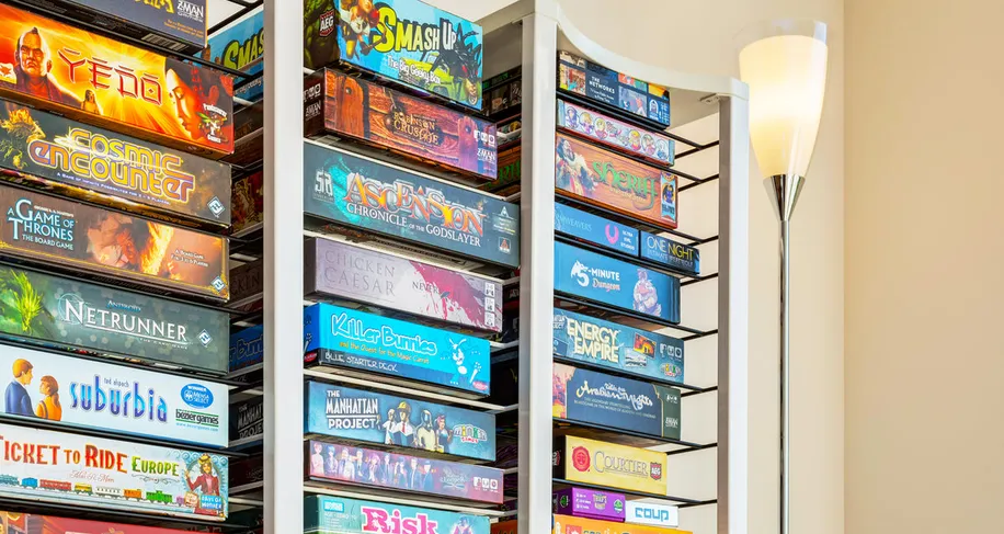 Board game retail store